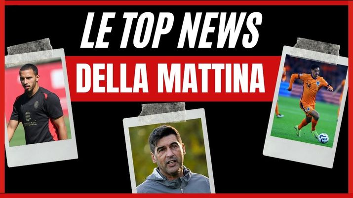Top News AC Milan mattina 18 novembre 2024