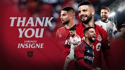 UFFICIALE – Insigne, rescissione consensuale con il Toronto: il comunicato
