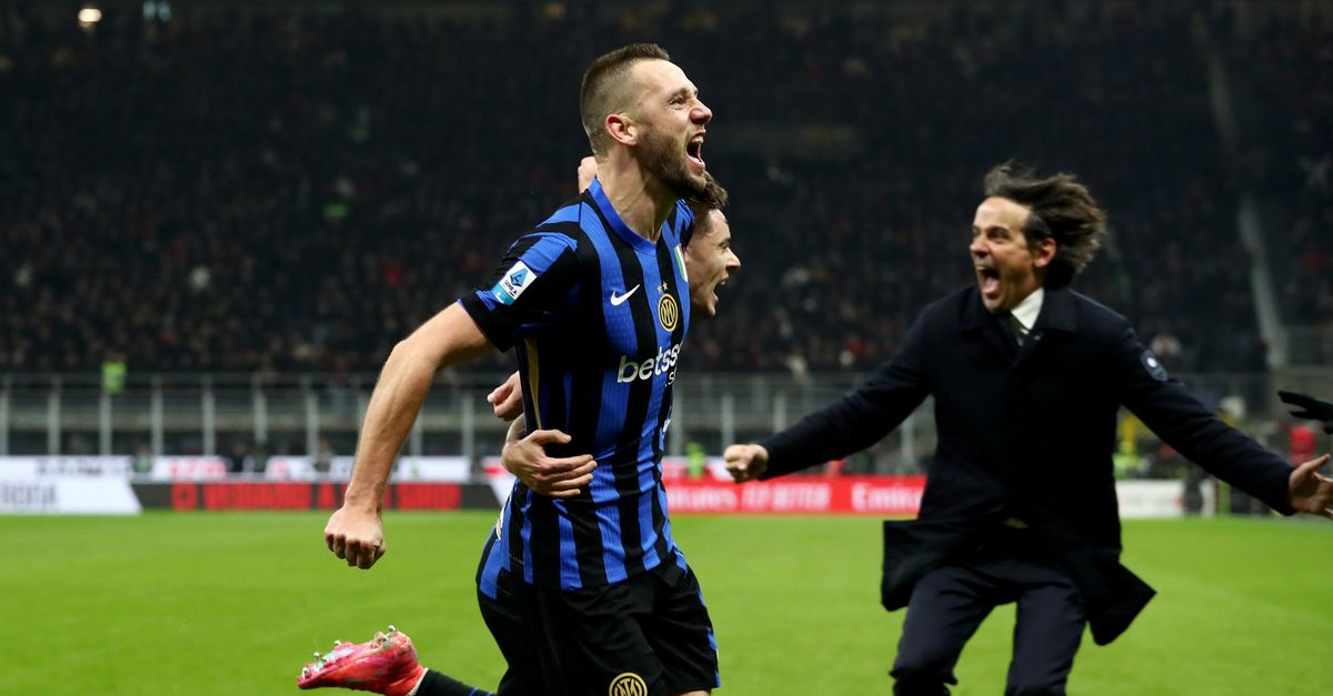 Derby Milan Inter, de Vrij: “Ci siamo presi il pareggio. Volevamo vincere”