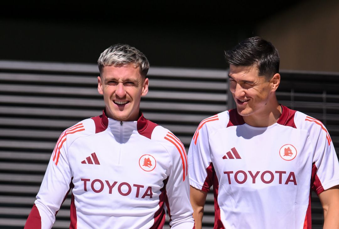 Trigoria, rifinitura in vista del Genoa – FOTO GALLERY - immagine 23