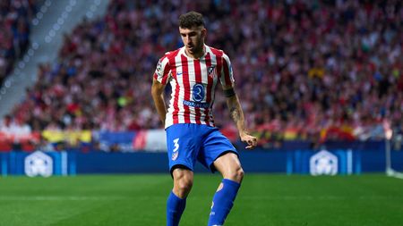MADRID, SPAIN - APRIL 29: Matteo Ruggeri of Atletico de Madrid in action during the UEFA Champions League 2025/26 Semi Final First Leg match between Atletico de Madrid and Arsenal FC at Metropolitano Stadium on April 29, 2026 in Madrid, Spain. (Photo by Angel Martinez/Getty Images) Ruggeri