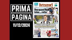 Prima pagina Tuttosport: “Milan, ottavi con 9 punti”