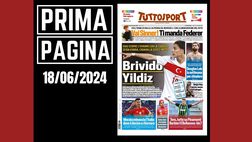 Prima pagina Tuttosport: “Turchia, brivido Yildiz”