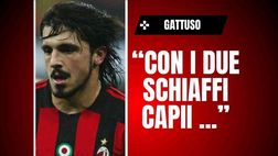 Gattuso: “Il primo giorno al Milan lasciai i peli nel lavandino: mi diede due schiaffi …”
