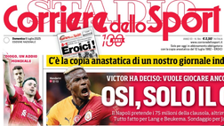 Il Napoli sui media: le prime pagine dei quotidiani di oggi
