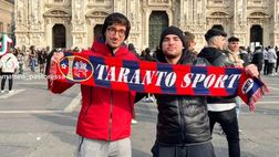 Il derby con il Brindisi in C mancava da 34 anni: Taranto, che festa sotto la curva!