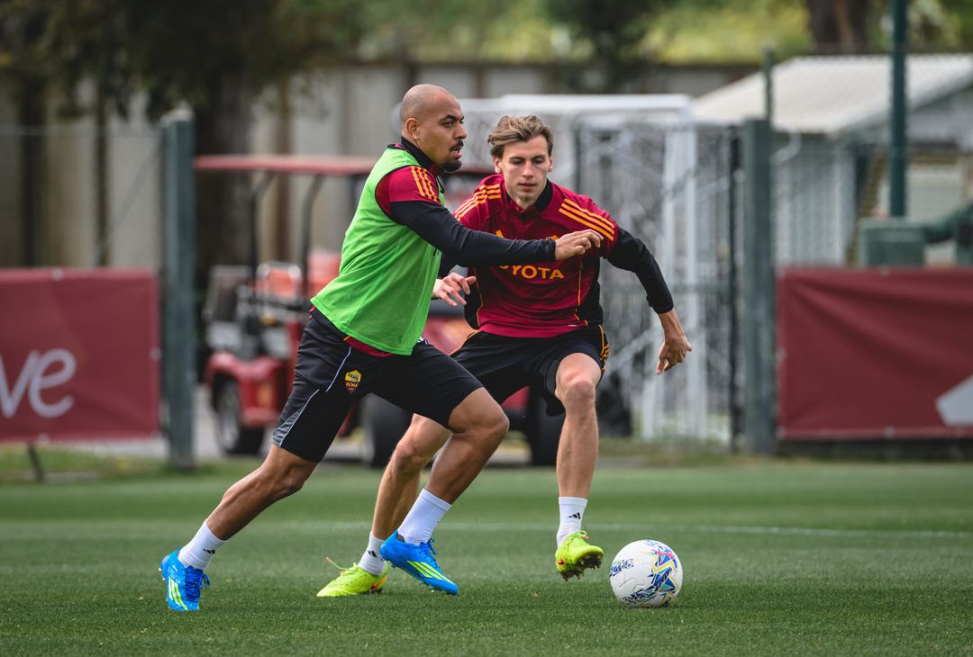 Roma, l’allenamento a due giorni dal match contro l’Inter – FOTO GALLERY - immagine 7
