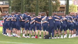 VIDEO “Chi siamo? L’Italia!”: l’urlo degli Azzurri a Coverciano guidato da Buffon
