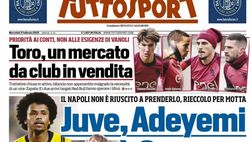 PRIMA PAGINA TUTTOSPORT OGGI: “Juve, Adeyemi è Con…te”