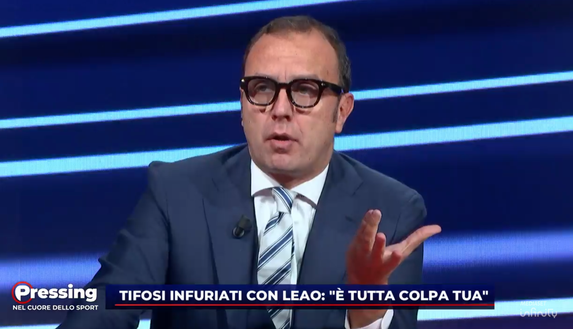 Leao, scontro Trevisani-Sabatini: “Sta imparando? Errori clamorosi”. Poi le frecciate su Allegri- immagine 2