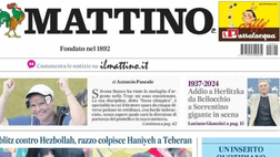PRIMA PAGINA IL MATTINO OGGI: “Magia di Raspadori, Conte può sorridere: il Napoli funziona”