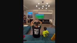 VIDEO / Berardi, festa-promozione con il figlio: il video postato sui social