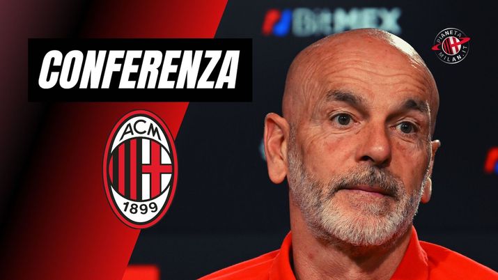 Raduno AC Milan 2023-2024 conferenza stampa Stefano Pioli LIVE