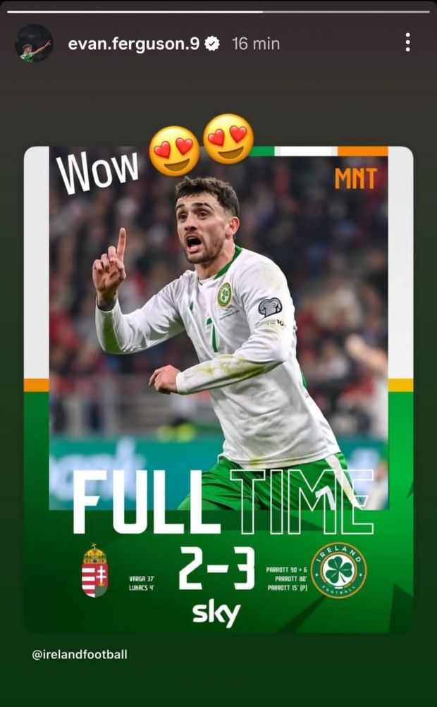 L’Irlanda vola senza Ferguson: tris di Parrott e Ungheria battuta al 96′- immagine 2