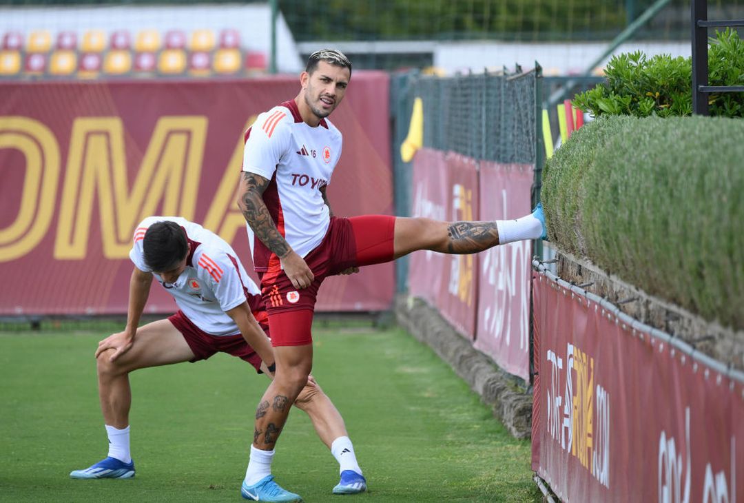 Roma, l’allenamento prima della partenza per la Svezia – FOTO GALLERY - immagine 10