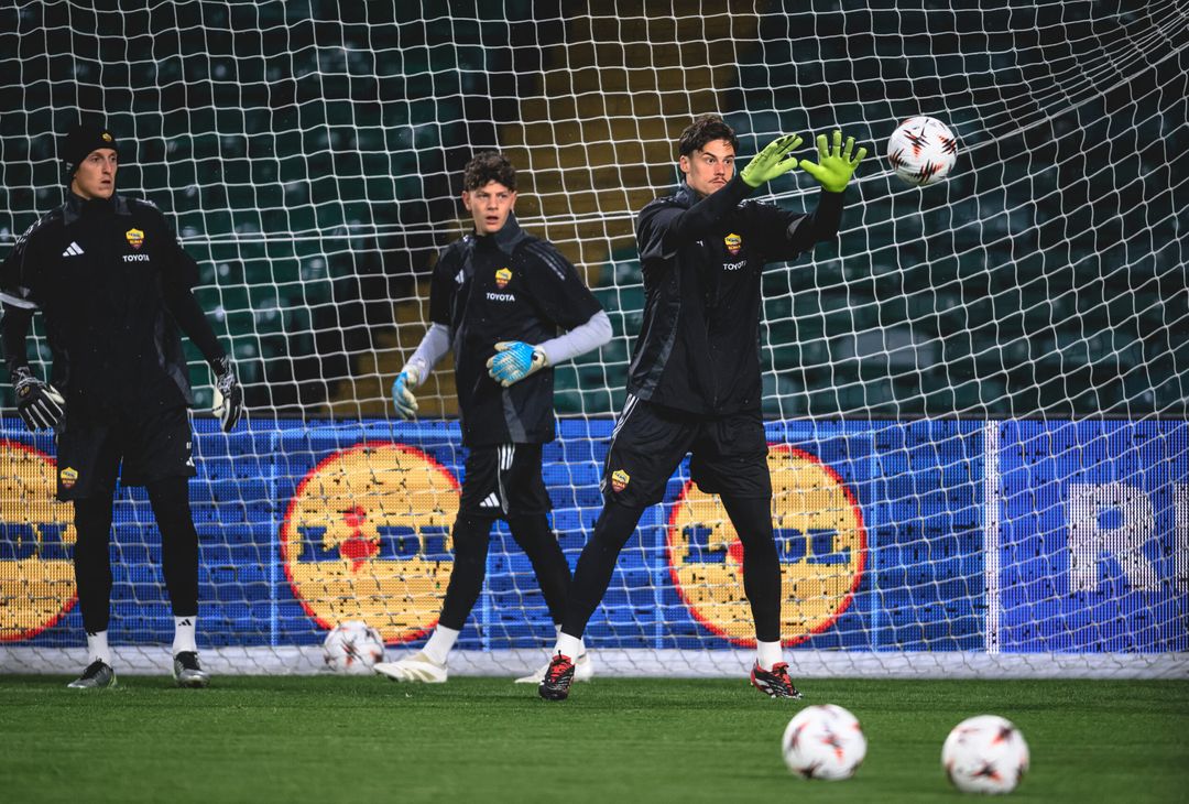 Glasgow, la rifinitura alla vigilia di Celtic-Roma – FOTO GALLERY - immagine 20