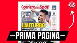 Prima pagina Corriere dello Sport: “Pari Milan: Laurienté gela Allegri, rimonta Sassuolo”