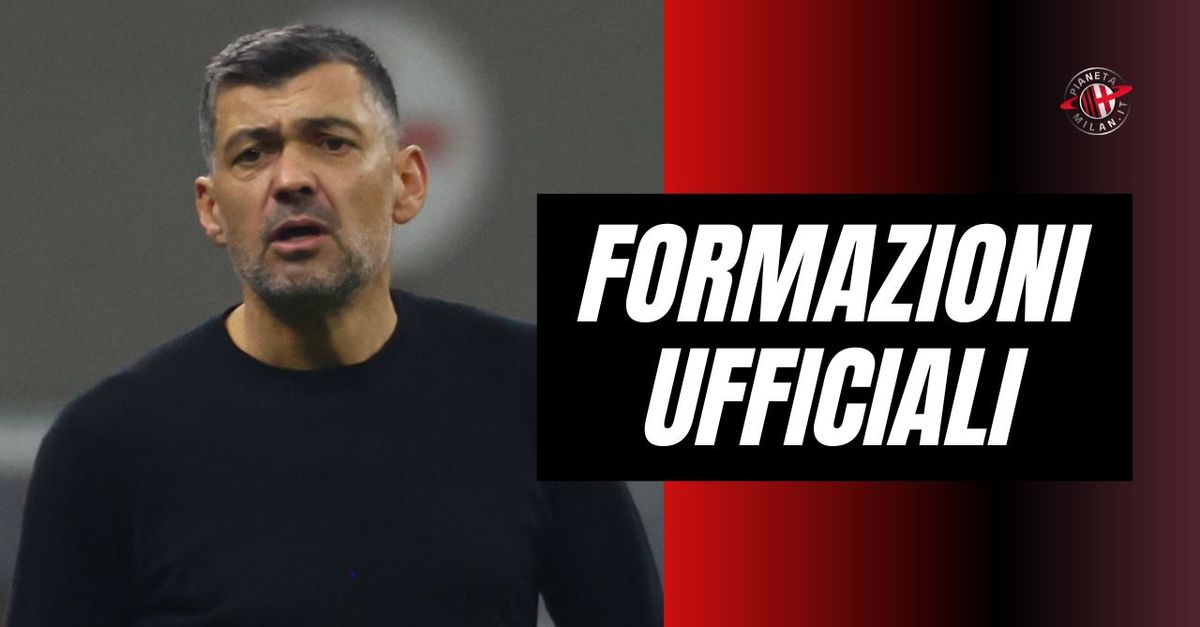 Milan Verona, le formazioni ufficiali: Conceicao sorprende tutti