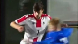 Il fratello di Kvara è un giocoliere: tunnel, dribbling e assist in nazionale