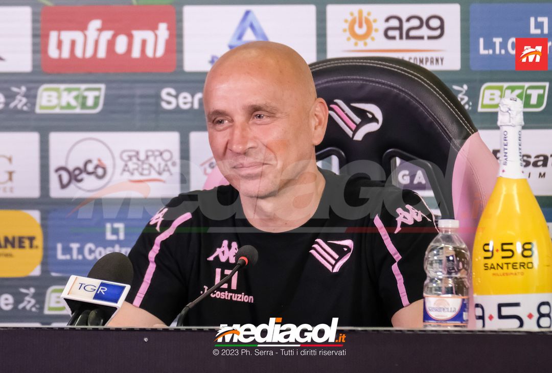 FOTO PALERMO, verso la Spal: Mister Eugenio Corini in conferenza stampa (GALLERY) - immagine 32