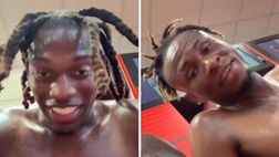 Milan, Leao e Chukwueze stremati dopo l’allenamento con Allegri | VIDEO