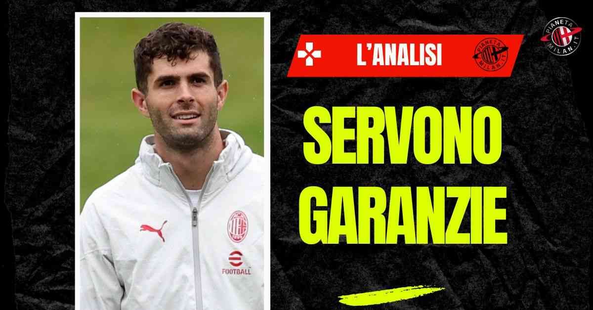 Milan, Pulisic cerca garanzie. Tare: serve una risposta decisa! Milan, Pulisic cerca garanzie. Tare: serve una risposta decisa!