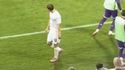 Fiorentina, dei tifosi applaudono Hojlund: altri si arrabbiano! Il battibecco – VIDEO