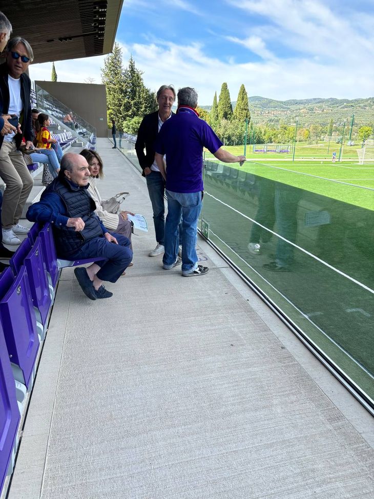 FOTO VN – Commisso non si ferma. Presente alla partita della Primavera viola- immagine 2