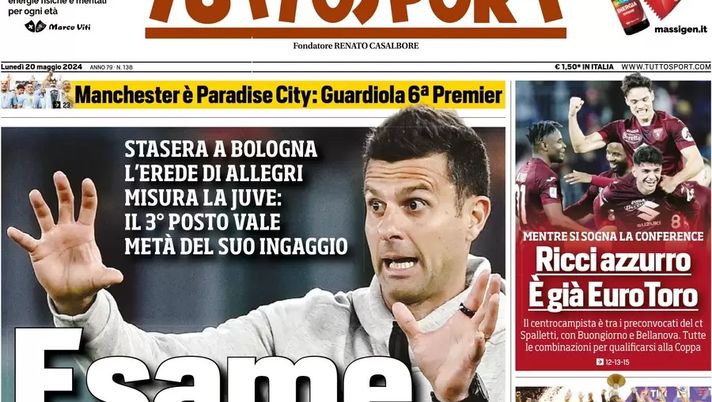 EDICOLA TS – Zhang, mossa disperata. Festa Inter nell’ansia. Steven chiede una proroga - immagine 1