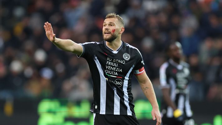 UDINE, ITALY - NOVEMBER 22: Jesper Karlstrom of Udinese react during the Serie A match between Udinese Calcio and Bologna FC 1909 at Stadio Friuli on November 22, 2025 in Udine, Italy. (Photo by Timothy Rogers/Getty Images) Udinese, Karlstrom: “I tifosi meritano più partite come quella con il Napoli” - immagine 1