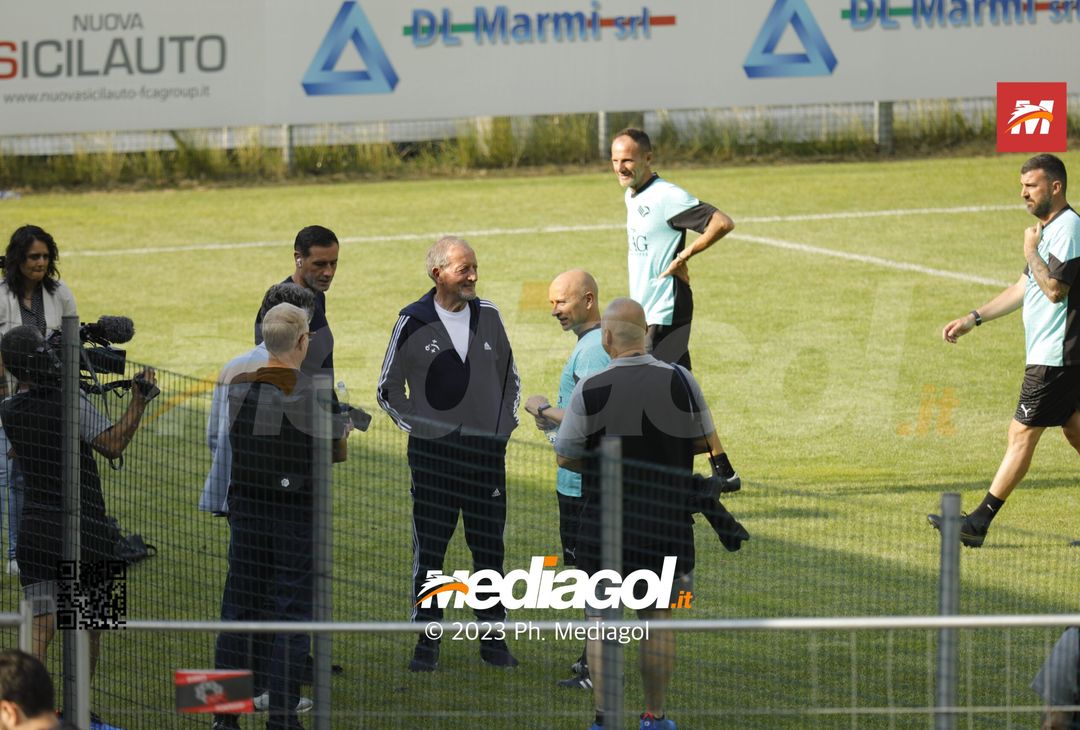 FOTO Ritiro Palermo, day 2: partitella e colloquio Corini-Rinaudo (Gallery) - immagine 48