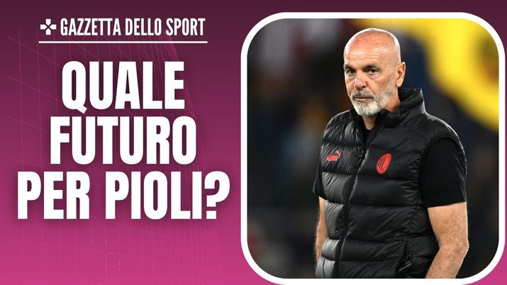 Stefano Pioli AC Milan Roma-Milan 2-1 Europa League 2023-2024