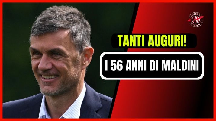 AC Milan compleanno Paolo Maldini