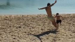 Papu Gomez, entrata sul figlioletto!