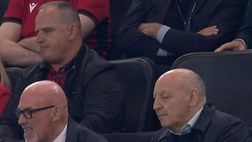 Italia-Albania, Marotta in tribuna al Signal Iduna Park di Dortmund