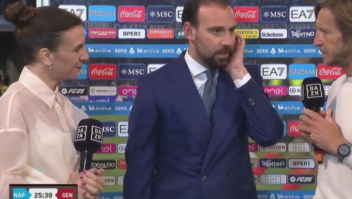Manna nel pre-partita