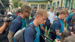 Lazio, la squadra è arrivata ad Auronzo di Cadore – VIDEO