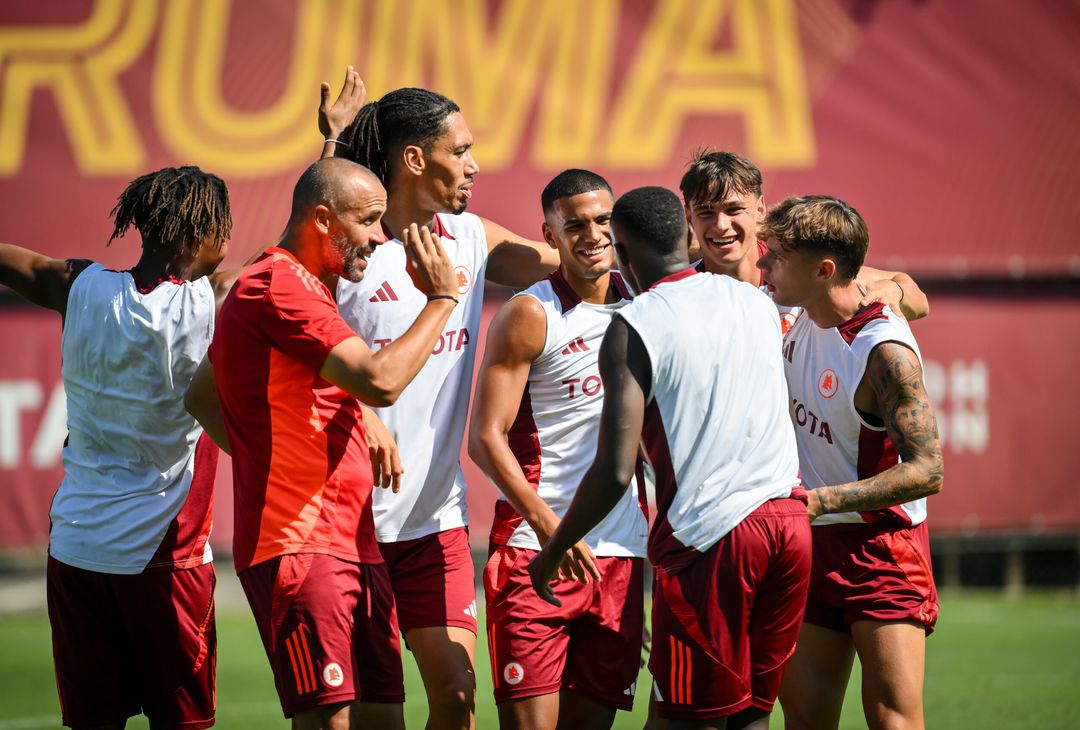 Roma, l’allenamento a due giorni dalla Juventus – FOTO GALLERY- immagine 1