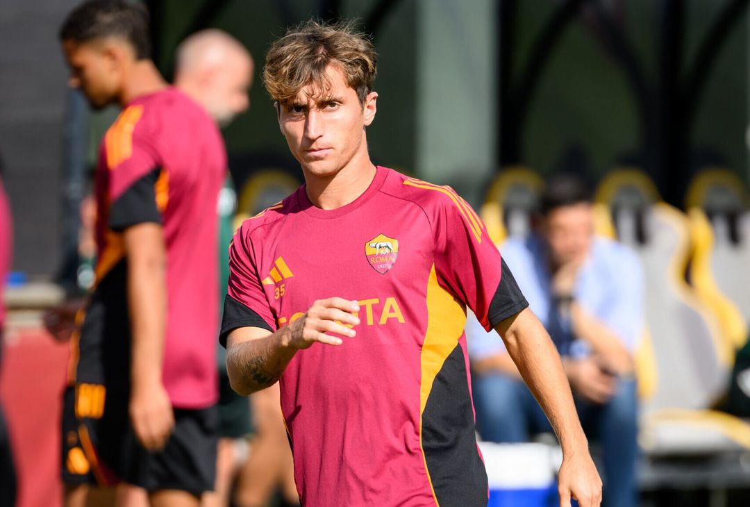 Trigoria, la rifinitura alla vigilia di Roma-Lille – FOTO GALLERY - immagine 31