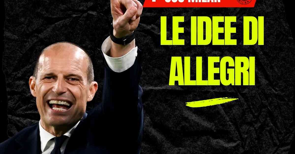 Allegri vuole un Milan “compatto”. Le idee del tecnico per il rilancio rossonero Allegri vuole un Milan “compatto”. Le idee del tecnico per il rilancio rossonero
