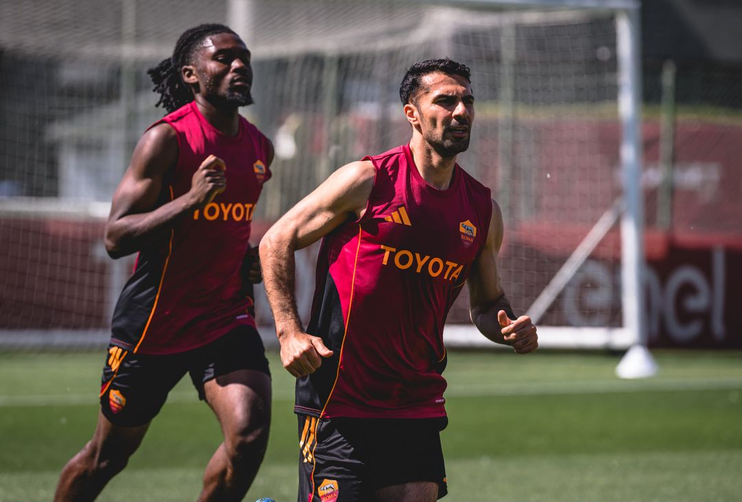 Trigoria, la ripresa degli allenamenti a -5 da Roma-Fiorentina – FOTO GALLERY - immagine 17