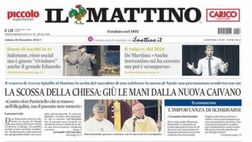 PRIMA PAGINA IL MATTINO OGGI: “Un tridente per il sorpasso”