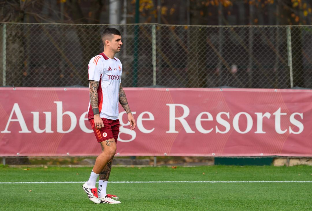 Trigoria, la rifinitura in vista del Tottenham – FOTO GALLERY - immagine 21