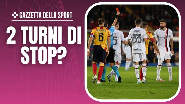 Squalifica Olivier Giroud AC Milan