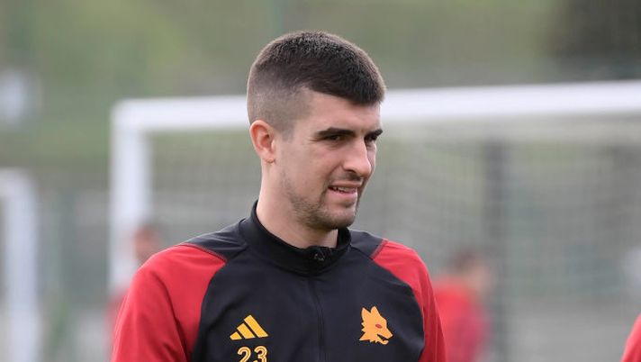 Getty Images Roma, l’allenamento in vista del Sassuolo: in gruppo Mancini - immagine 1