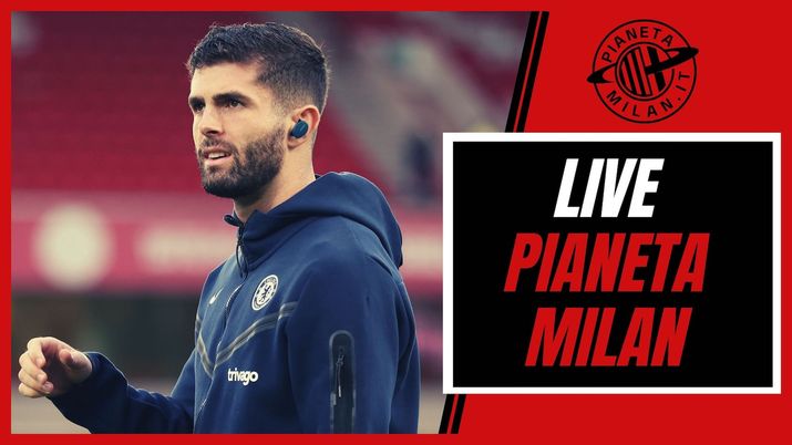 Christian Pulisic AC Milan Calciomercato Milan LIVE