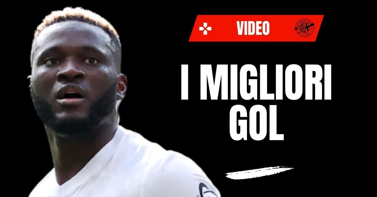 Milan, guarda come segna Boniface: ecco i gol migliori | Video