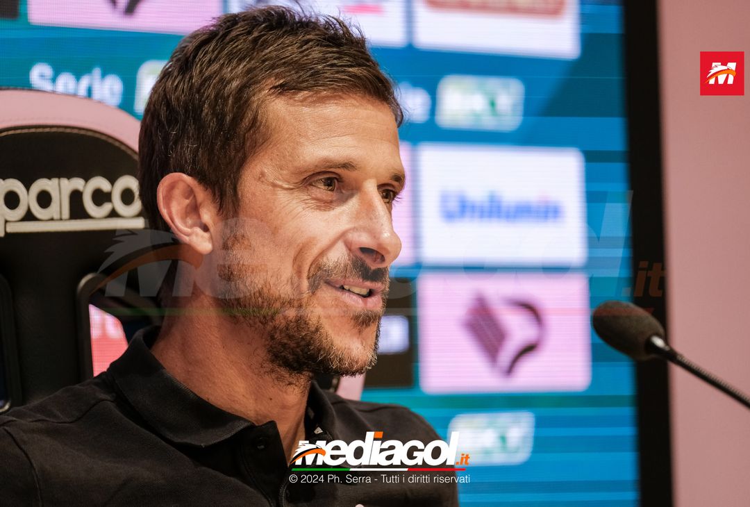 FOTO PALERMO, verso il Pisa: Alessio Dionisi in conferenza stampa (GALLERY) - immagine 25