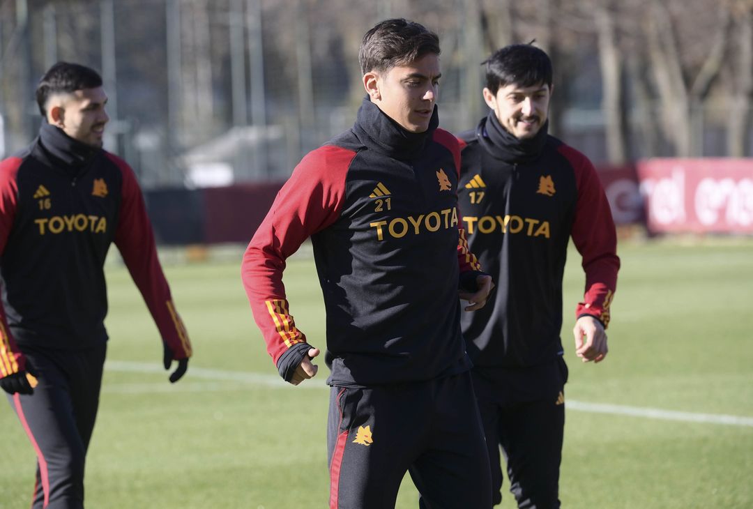 Roma Lultimo Allenamento Prima Della Fiorentina Foto Gallery