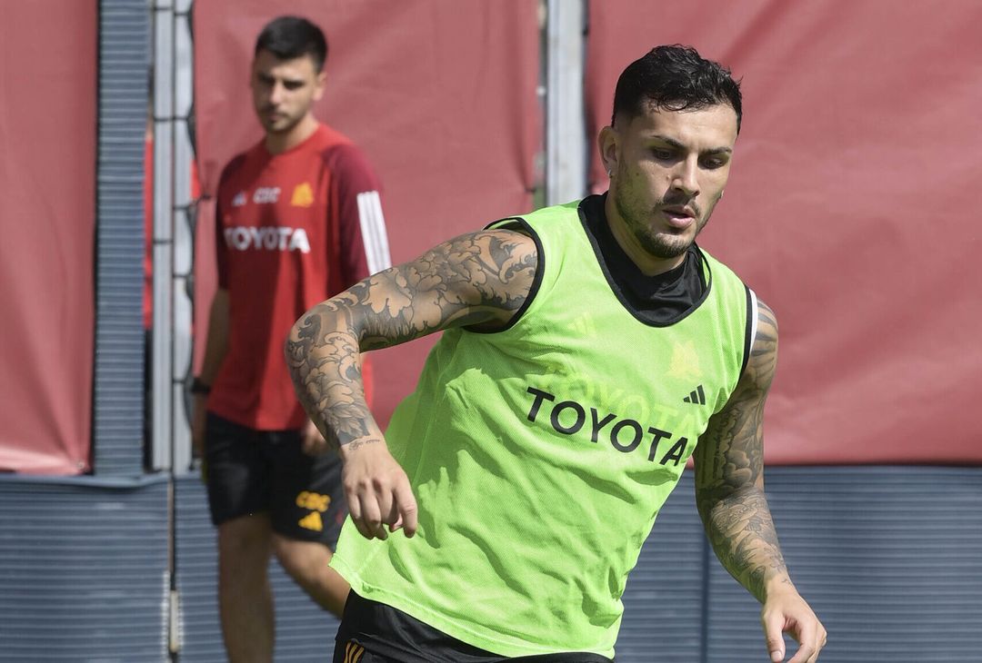 Roma, la squadra si allena a Trigoria. Presenti Paredes e Sanches – FOTO GALLERY - immagine 6